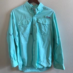 Columbia PFG long sleeve button down